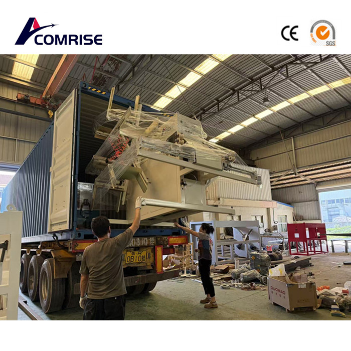 Единична стена, гофрирани тръбни машини и PE тръбни машини, изпратени до Казахстан